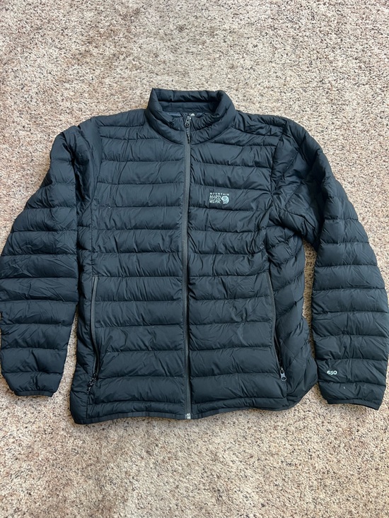 Mountain Hardwear Other - Mountain Hardwear Insulated Puffer Jacket Large Black Full Zip